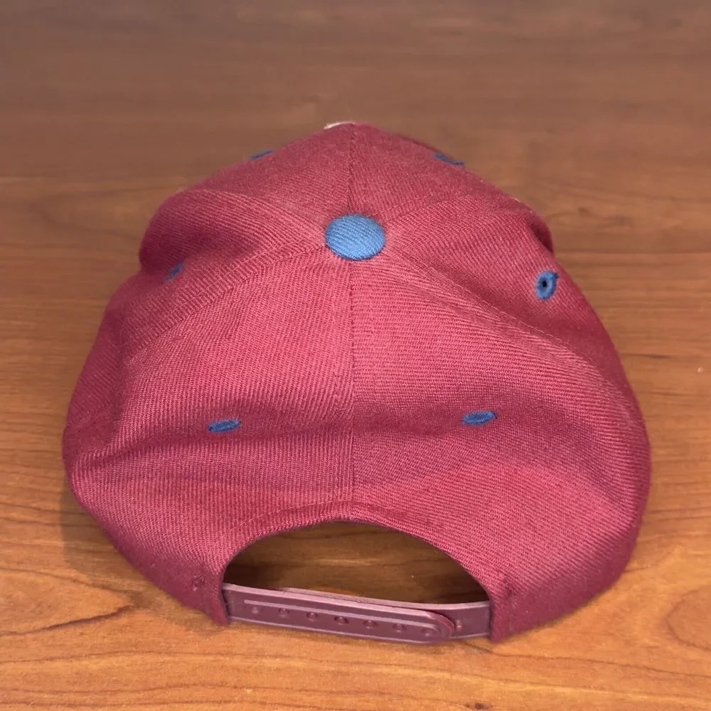Colorado Avalanche Hat Cap‎ Snapback Red One Size Zephyr Wool Blend NHL Puma